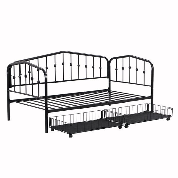 August Grove® Breshauna Metal Daybed | Wayfair