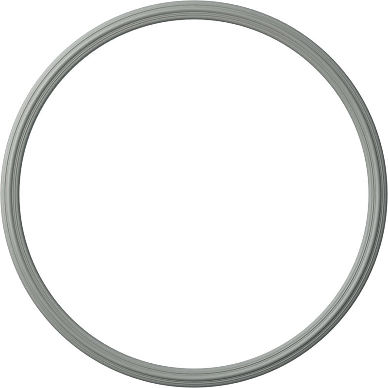 Ensemble d'anneaux de plafond traditionnel, H 64,5 po x l 64,5 po, Paquet de 4 (forme un cercle complet)