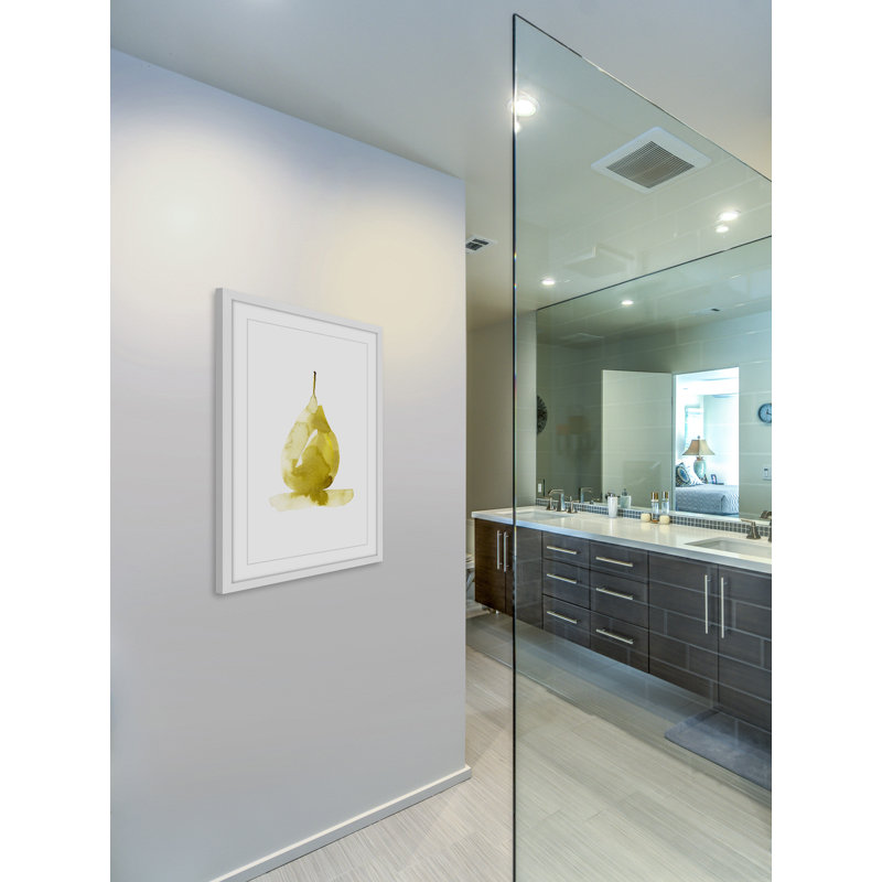 Golden Pear par Lindsay Megahed - reproduction de cadre photo, H 30 po x l 20 po x P 1,5 po