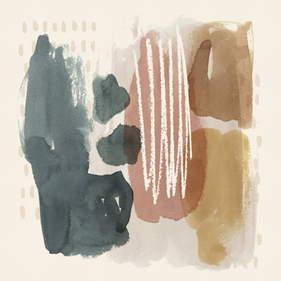 Ochre Echo III by Grace Popp - Wrapped Canvas Painting