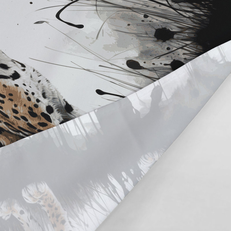 Tapisserie murale Wildlife Serval, 51 po x 60 po