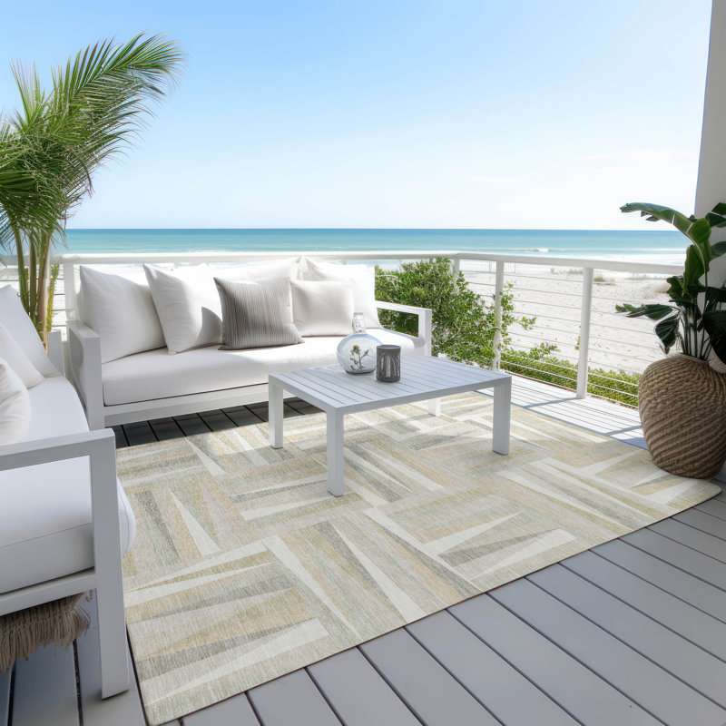 Chayden Indoor/Outdoor Chantille ACN1012 Area Rug, Rectangle 10' x 14'
