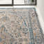Tapis oriental beige / bleu / jaune Gause-1872235753