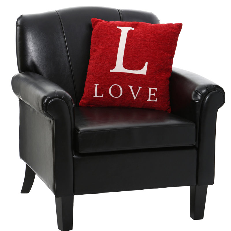 Whalley Square Cushion, Red
