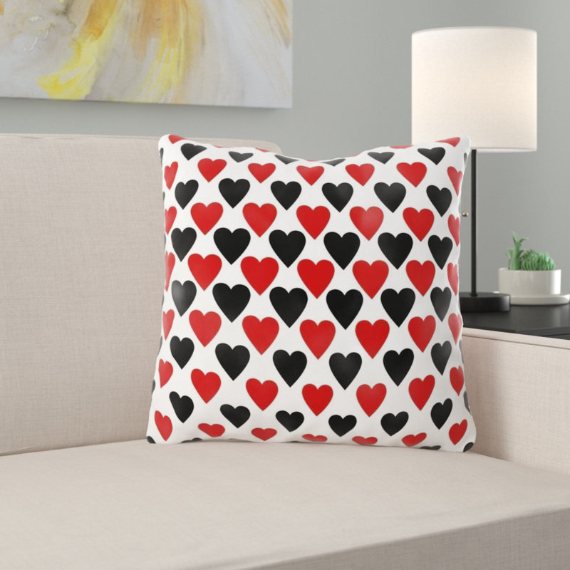 Coussin décoratif cardiaque, Intérieur