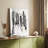 Grey Scribbles I -Custom Wrapped Gallery Cavas