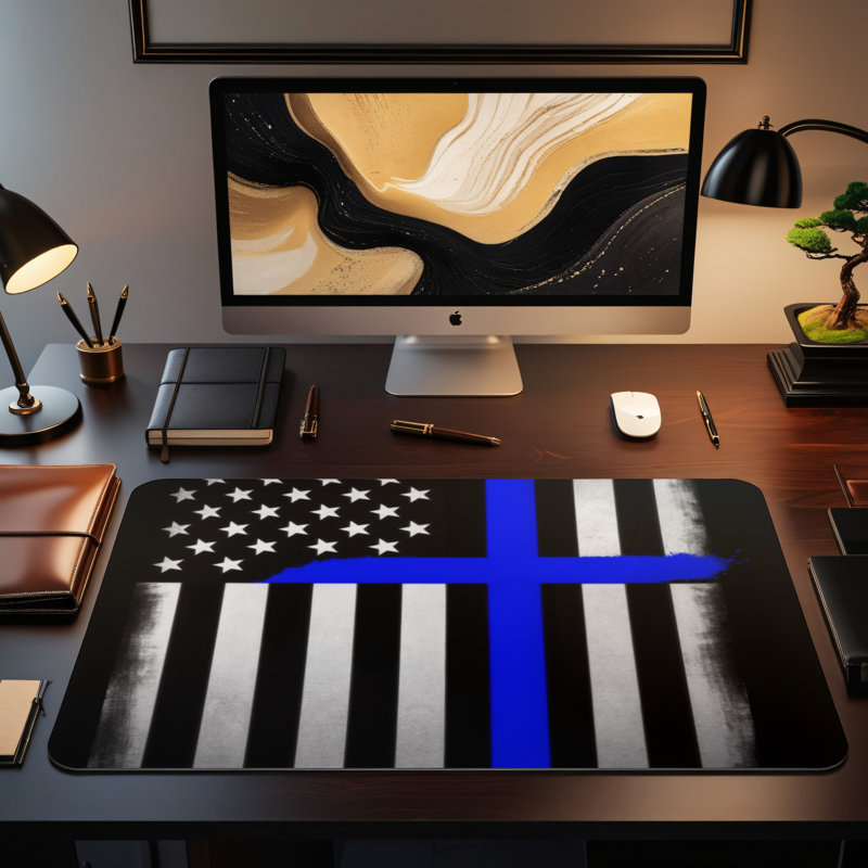 Polyester Desk Pad, 23.6x13.8