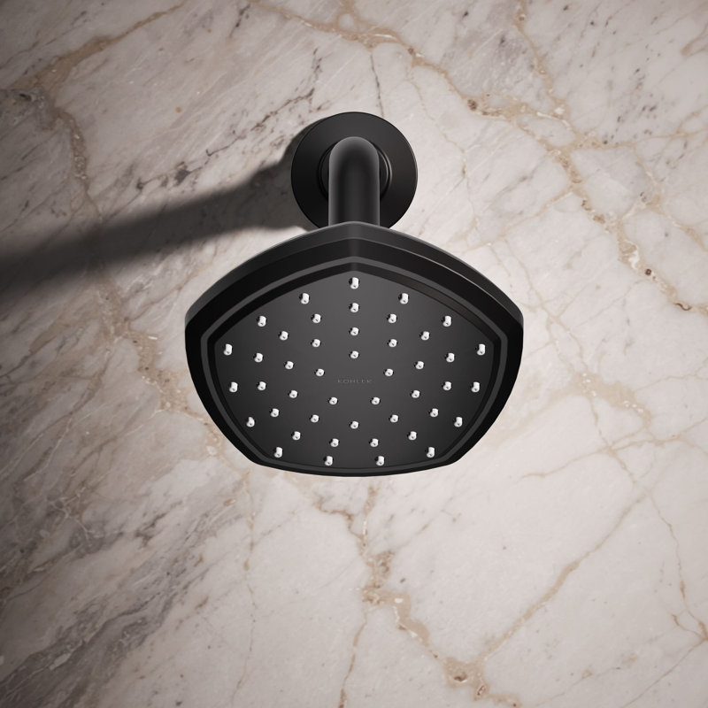 Occasion Single-Function Showerhead, Matte Black