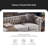 Grous Upholstered 88.5'' Sofa-2111646116