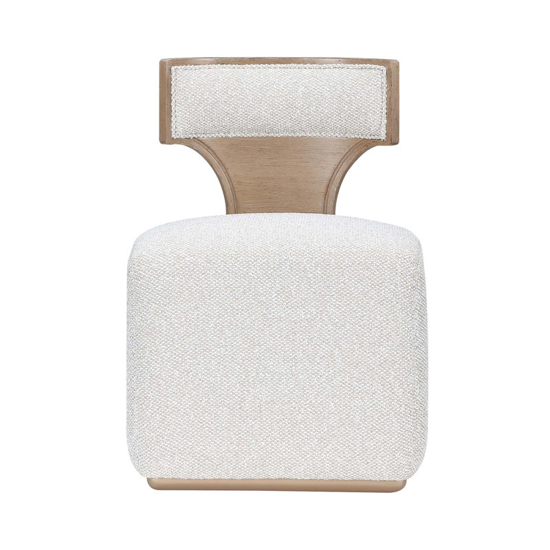 West Kensington Vanity Chair, Medium Yellow Wood