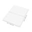 Tapis de chaise 36 po x 48 po en PVC transparent pour planchers recouverts de tapis - Protecteur de plancher de bureau robuste et antidérapant