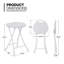 Table de camping rectangulaire pour 12 personnes, 94 po de longueur