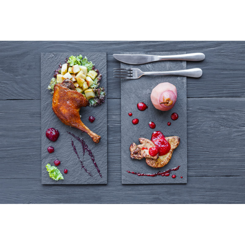 Restaurant Food by Prostock-Studio - Wrapped Canvas Print, 81cm H x 122cm W