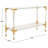 Funnell 47'' Glass Top Console Table-66292953