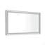 Miroir mural 84 po x 48 po avec éclairage à DEL haute luminosité et anti-buée-110584278