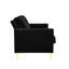 Manistee 2 Seater Velvet Sofa-1896016642