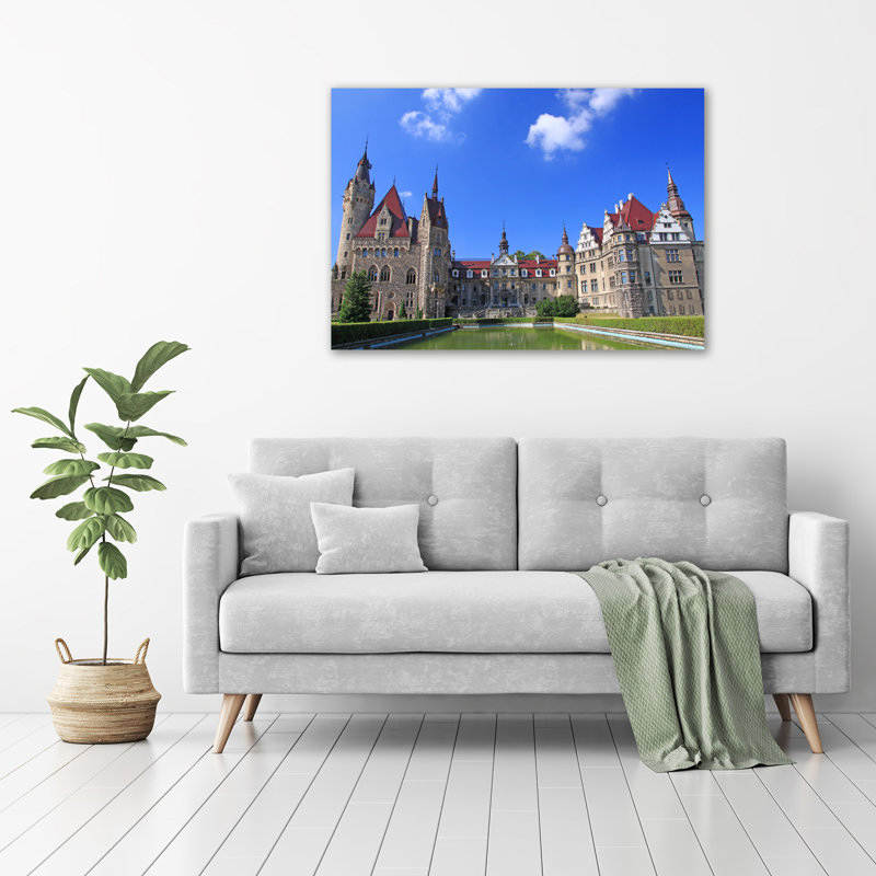 Castle Of Moszna Poland - No Frame Print on Glass