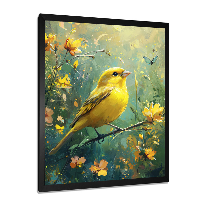 Finley - Animals Wall Art, 32" H x 16" W, Black, Reproduction encadrée d'une seule photo
