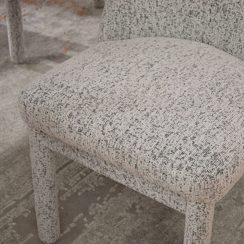 Ensemble de 4 chaises de salle à manger Modern, Gris