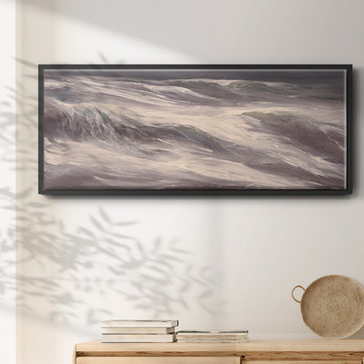 Unsettled Seas- Framed Canvas