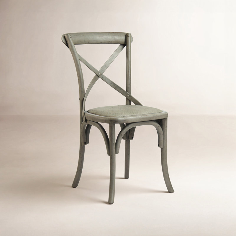 Chaise d'appoint en bois massif Parisienne Cafe, vert