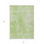 Tapis intérieur lavable abstrait vert 3 pi x 5 pi