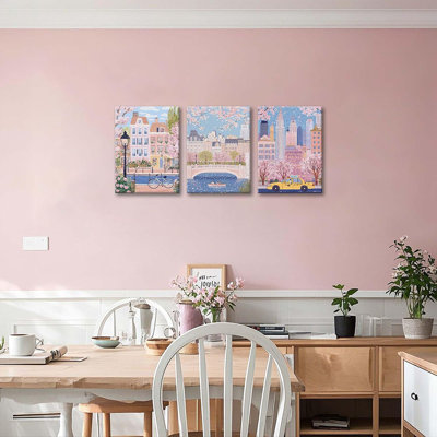 3 Piece Wrapped Canvas Print