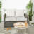 Sunbrella Outdoor Solid Loveseat Pillow and Cushion Set-1729639876-1729639872