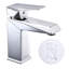 Robinet de salle de bain carré-48191525