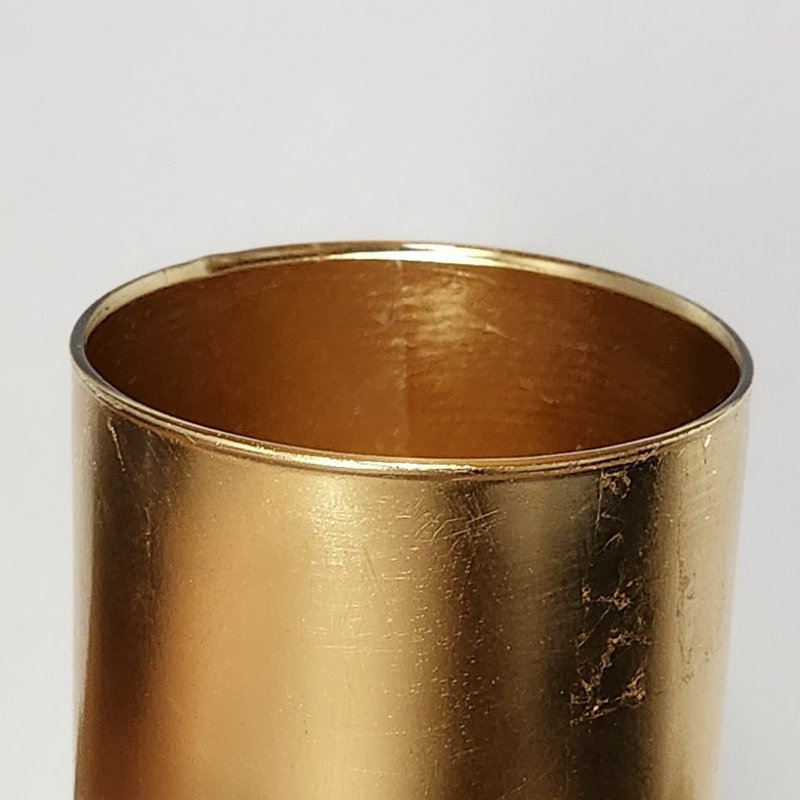 Zaelen Handmade Glass Table Vase, Gold