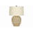 Table Lamp, Lighting, Rattan, Beige Shade, Transitional