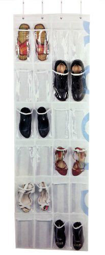 12 Pair Overdoor Shoe Organizer