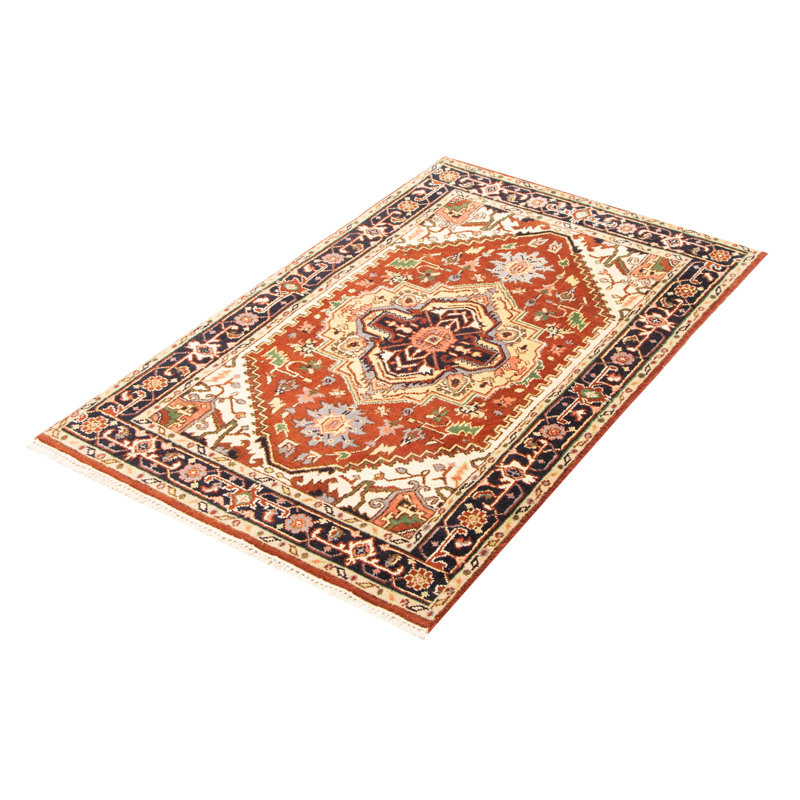 Tapis rouge Serapi Heritage 3 pi 11 po x 6 pi 1 po
