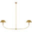 Thomas O'Brien Turlington XL Linear Chandelier-72538106-72538107