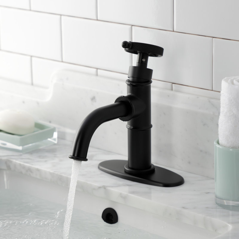 Robinet de salle de bain Webb, Noir mat