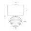 Canyon Ceramic Table Lamp