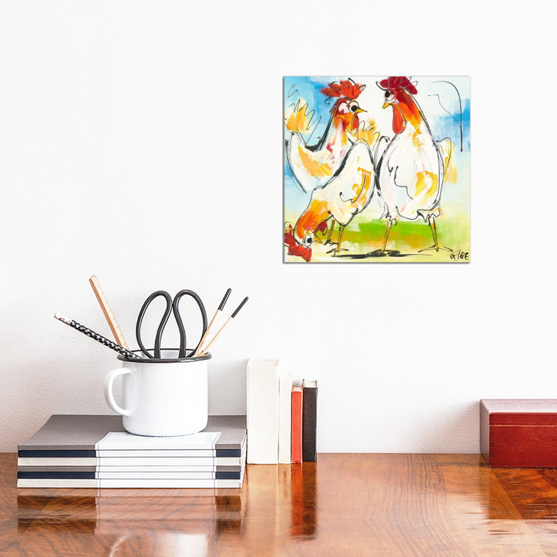 Tokkie II 1 Piece Wrapped Canvas Painting, 30.48 cm H x 30.48 cm W x 1.91 cm D