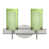 Olive / opale transparent est en rupture de stock