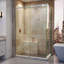Enigma Air 48.375" x 76" Single Sliding Frameless Shower Door with Clearmax™ Technology-20961253