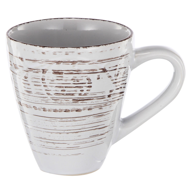 Grande tasse à café Guernsey, Blanc