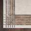 Tapis abstrait ivoire / argent Anvi-678435390