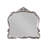 Antique Platinum Finish Mirror