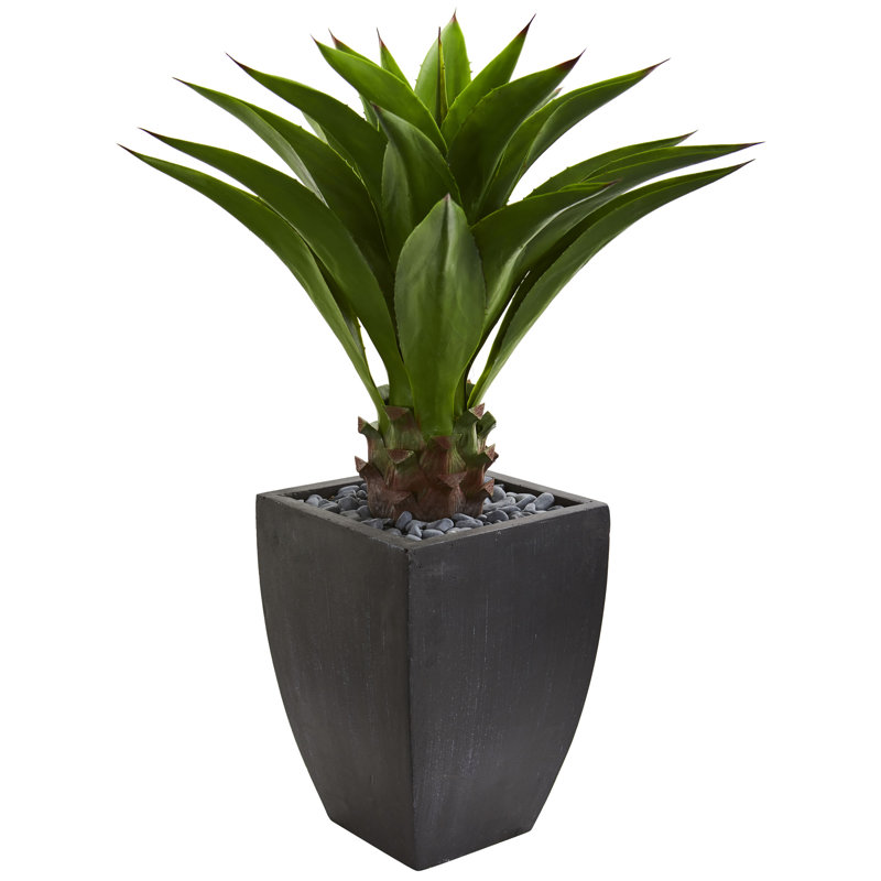 36'' Faux Agave Plant in Planter