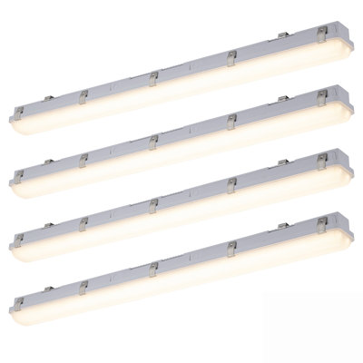 Vapor Tight Light, 4ft LED IP65 for Warehouse & Garage
