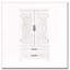 Armoire de rangement blanche 27 po