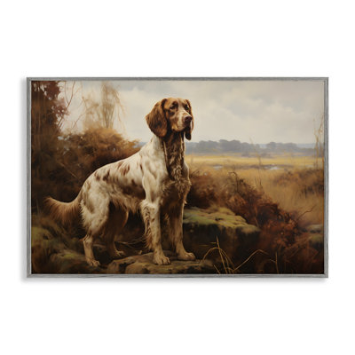 On The Hunt Scenery Giclee Art by Petal Prints Design