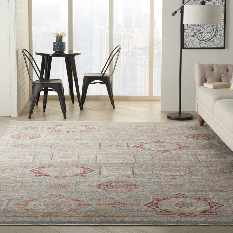 Sinue Geometric Indoor Rug, Rectangle 7'10" x 10'2"
