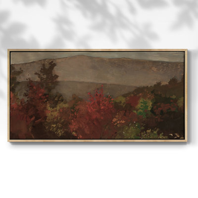 Série paysage - CDLX III - Toile tendue avec châssis encadré - Prêt à être accroché