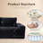 Simonsen 104.3"W Corduroy Compression Boneless LAF Sectional, High Back Cushion, No Assembly Required-2099413794