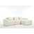 Tissu blanc est en rupture de stock